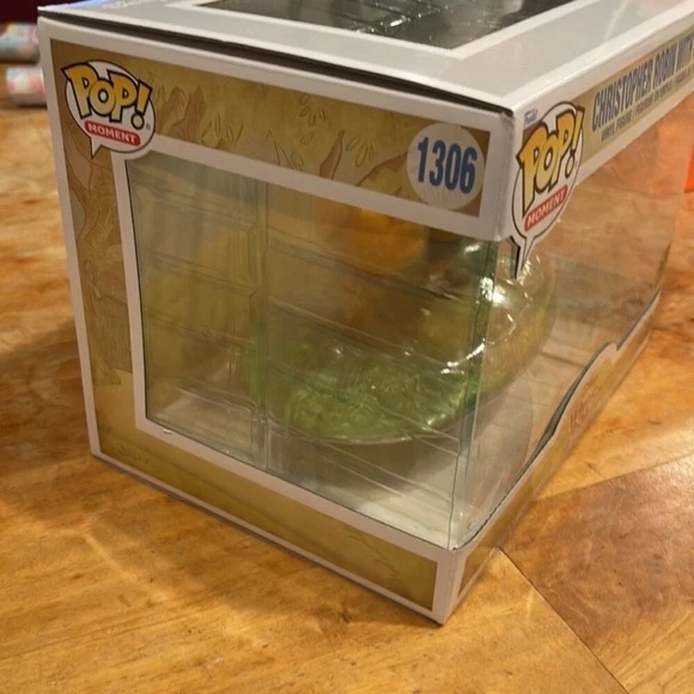 Funko Disney POP Moment Winnie the Pooh Christopher Robin with Pooh Vinyl Figure - Picture 3 of 7